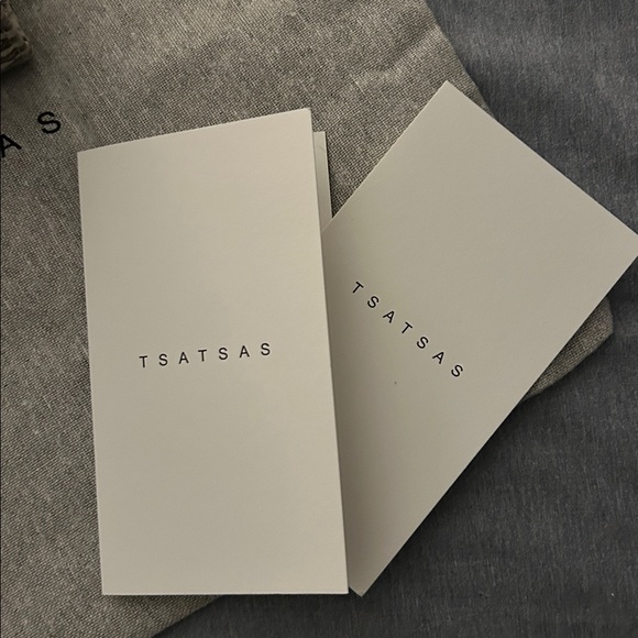 NWT TSATSAS RHEI Handbag in Marbled Nubuck - Picture 7 of 9